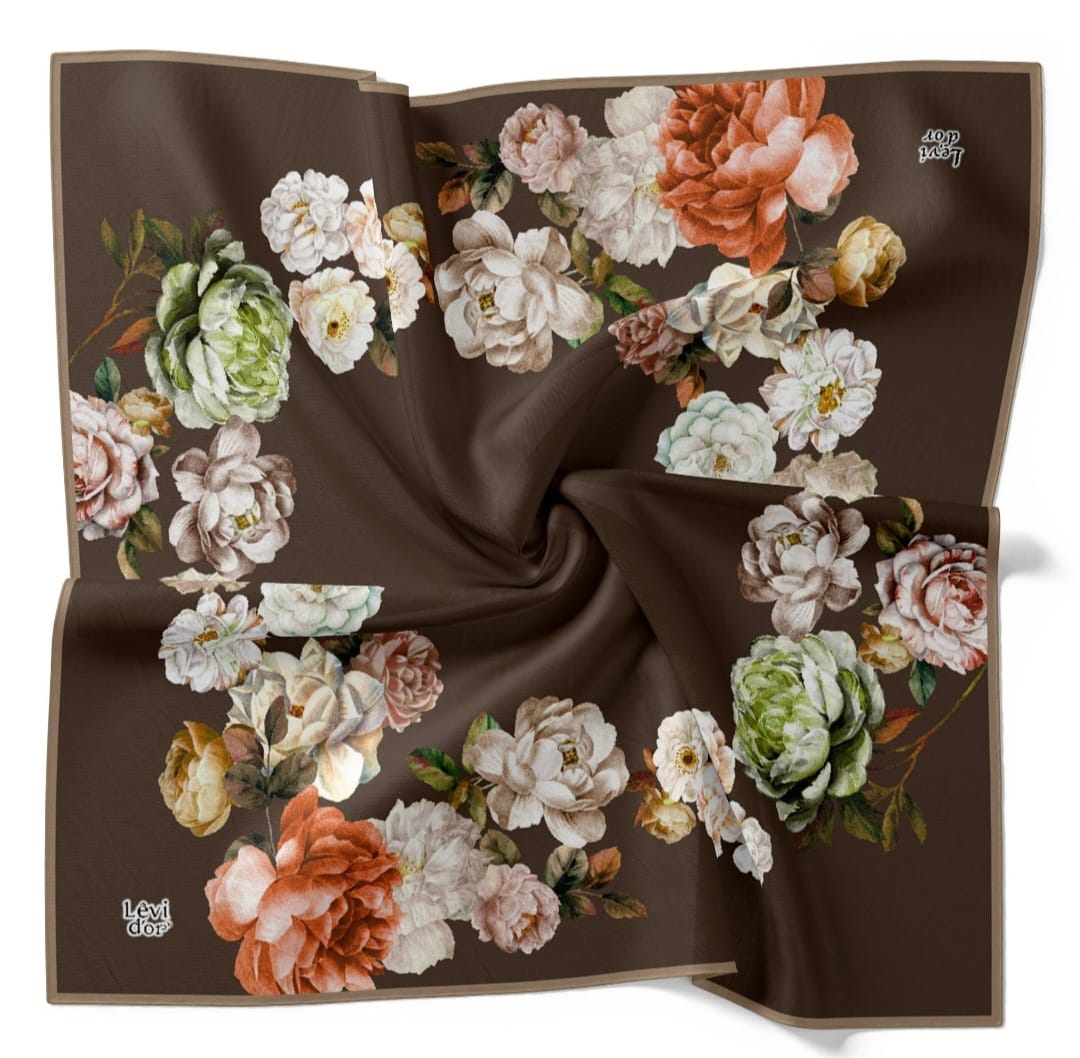 Levidor lotus pamuk eşarp